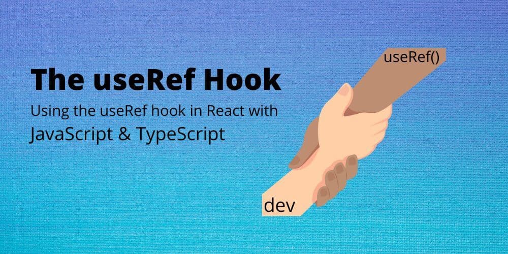 Developer grabbing reference with useRef hook